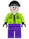 Minifig No: sh0020  Name: The Joker's Henchman - Lime Jacket