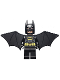 Minifig No: sh0048  Name: Batman - Black Wings, White Headband