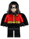 Minifig No: sh0059  Name: Robin - Black Cape and Hood