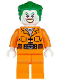 Minifig No: sh0061  Name: The Joker - Prison Jumpsuit with Belt