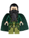 Minifig No: sh0070  Name: The Mandarin (Trevor Slattery) - Dark Green Cape