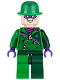 Minifig No: sh0088  Name: The Riddler - Green and Dark Green Zipper Outfit