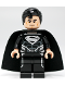 Minifig No: sh0137  Name: Superman - Black Suit (San Diego Comic-Con 2013 Exclusive)