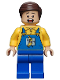 Minifig No: sh0149  Name: Truck Driver - Overalls