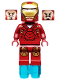 Minifig No: sh015  Name: Iron Man - Mark 6 Armor