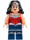 Minifig No: sh0150  Name: Wonder Woman - Silver Tiara, Dark Blue Legs