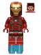 Minifig No: sh0164  Name: Iron Man - Mark 45 Armor