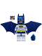 Minifig No: sh019  Name: Batman - Wings and Jet Pack (Type 1 Cowl)