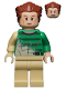 Minifig No: sh0191  Name: Sandman - Tan Legs