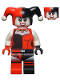 Minifig No: sh0199  Name: Harley Quinn - White Arms