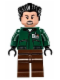 Minifig No: sh0223  Name: Lexcorp Henchman 2 - Dark Brown Legs