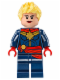 Minifig No: sh0226  Name: Captain Marvel - Red Sash