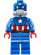 Minifig No: sh0228  Name: Space Captain America