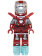 Minifig No: sh0232  Name: Silver Centurion (Iron Man - Mark 33 Armor)