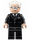 Minifig No: sh0237  Name: Alfred Pennyworth - White Hair