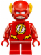 Minifig No: sh0246  Name: The Flash - Short Legs