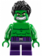 Minifig No: sh0252  Name: Hulk - Minifigure, Short Legs