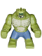 Minifig No: sh0280  Name: Killer Croc with Sand Blue Pants