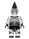 Minifig No: sh0323  Name: Zebra-Man