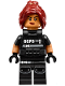 Minifig No: sh0328  Name: Barbara Gordon - SWAT Vest