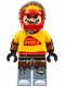 Minifig No: sh0332  Name: Scarecrow, Pizza Delivery Outfit