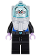 Minifig No: sh0355  Name: Mr. Freeze, Black