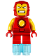 Minifig No: sh0362  Name: Iron Man - Short Legs