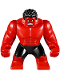 Minifig No: sh0370  Name: Red Hulk