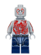 Minifig No: sh0387  Name: Drax - Dark Blue Legs, Jet Pack