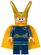 Minifig No: sh0411  Name: Loki, Dark Blue Outfit