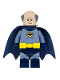 Minifig No: sh0446  Name: Alfred Pennyworth - Classic Batsuit