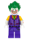 Minifig No: sh0447  Name: The Joker - Striped Vest, Shirtsleeves, Smile with Pointed Teeth Grin