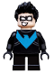 Minifig No: sh0481  Name: Nightwing - Short Legs