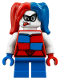 Minifig No: sh0493  Name: Harley Quinn - Short Legs