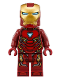 Minifig No: sh0496  Name: Iron Man - Mark 50 Armor, Small Helmet Visor