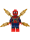 Minifig No: sh0510  Name: Iron Spider-Man - Mechanical Arms with Barbs