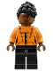 Minifig No: sh0512  Name: Shuri - Orange Top