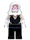 Minifig No: sh0543  Name: Ghost Spider / Spider-Gwen, White Hood