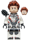 Minifig No: sh0570  Name: Hawkeye - White Jumpsuit, Quiver