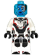 Minifig No: sh0574  Name: Nebula - White Jumpsuit