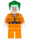 Minifig No: sh061  Name: The Joker - Prison Jumpsuit with Belt