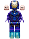 Minifig No: sh0610  Name: Rescue (Pepper Potts) - Dark Purple Armor