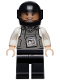 Minifig No: sh0617  Name: Armored Truck Driver, Helmet