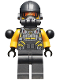 Minifig No: sh0628  Name: AIM Agent - Backpack and Pins with Tow Ball