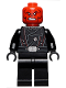 Minifig No: sh0652  Name: Red Skull - Black Belt