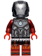 Minifig No: sh0654  Name: Iron Man - Blazer Armor