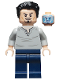 Minifig No: sh0666  Name: Tony Stark - Open Neck Shirt