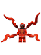 Minifig No: sh0683  Name: Carnage - Medium Appendages