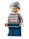 Minifig No: sh0721  Name: Aunt May - Light Bluish Gray Sweater