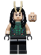 Minifig No: sh0745  Name: Mantis - Black Belt with Clasps